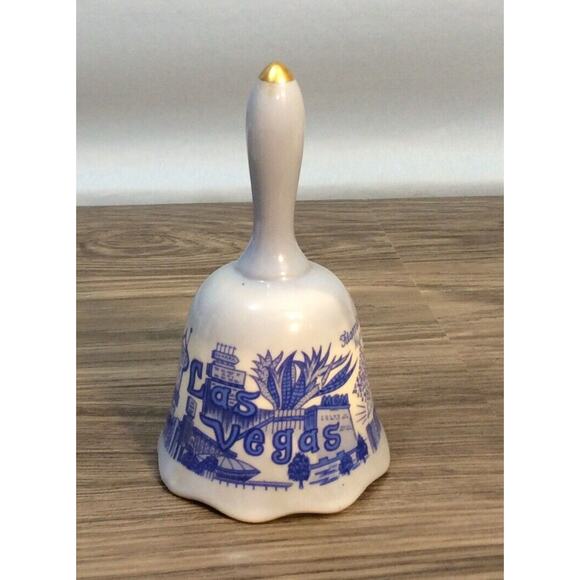 Vintage Flamingo Hilton Stardust Collectible Souvenir By Schiff Bell 5” - Picture 2 of 5